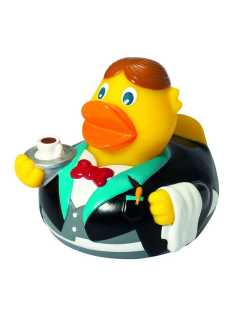 Squeaky duck, waiter