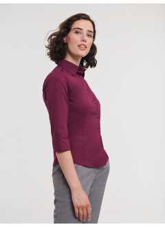 Ladies' 3/4 Sleeve Easy Care Fitted Shirt